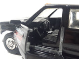 1994 Road Champs Chevrolet Big Dooley Truck Chevrolet Racing Black Die Cast Toy Car Vehicle with Opening Doors and Tail Gate