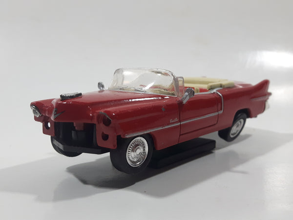 2000 New Ray 1955 Cadillac Eldorado Convertible Red Toy Car Vehicle
