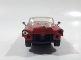 2000 New Ray 1955 Cadillac Eldorado Convertible Red Toy Car Vehicle