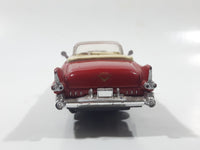 2000 New Ray 1955 Cadillac Eldorado Convertible Red Toy Car Vehicle