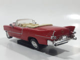 2000 New Ray 1955 Cadillac Eldorado Convertible Red Toy Car Vehicle