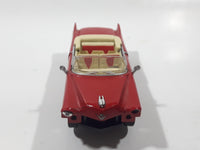 2000 New Ray 1955 Cadillac Eldorado Convertible Red Toy Car Vehicle