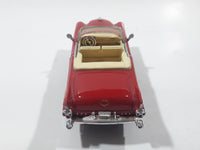 2000 New Ray 1955 Cadillac Eldorado Convertible Red Toy Car Vehicle