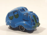 Vintage LJN Toys Hallmark Cards Blue Blob Blue Die Cast Toy Car Vehicle Made in Hong Kong