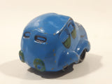 Vintage LJN Toys Hallmark Cards Blue Blob Blue Die Cast Toy Car Vehicle Made in Hong Kong