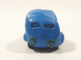 Vintage LJN Toys Hallmark Cards Blue Blob Blue Die Cast Toy Car Vehicle Made in Hong Kong