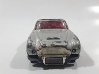 Vintage Corgi Toys 007 New James Bond Aston Martin DB5 Silver Die Cast Toy Car Vehicle Made in Gt Britain