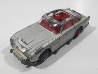 Vintage Corgi Toys 007 New James Bond Aston Martin DB5 Silver Die Cast Toy Car Vehicle Made in Gt Britain