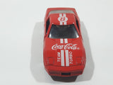 1988 Hartoy Coca Cola Coke Soda Pop Chevrolet Corvette Red Team Turbo Die Cast Toy Car Vehicle with Opening Doors