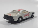 1988 Hartoy Coca Cola Coke Pontiac Firebird White #2 Die Cast Toy Car Vehicle with Opening Doors