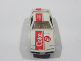 1988 Hartoy Coca Cola Coke Pontiac Firebird White #2 Die Cast Toy Car Vehicle with Opening Doors