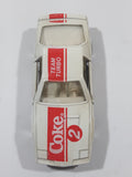 1988 Hartoy Coca Cola Coke Pontiac Firebird White #2 Die Cast Toy Car Vehicle with Opening Doors