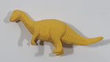 Eraser Like Yellow 1 3/4" Tall Dinosaur Toy Figure