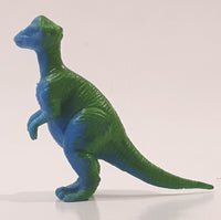 Jaru Dino World Green and Blue 1 7/8" Tall Dinosaur Toy Figure