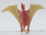 Orange and Tan Teradactyl 1 5/8" Tall Dinosaur Toy Figure