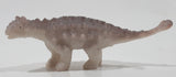 Grey Ankylosaurus 3 1/4" Long Dinosaur Toy Figure