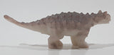 Grey Ankylosaurus 3 1/4" Long Dinosaur Toy Figure