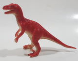 Red Raptor 3" Tall Dinosaur Toy Figure