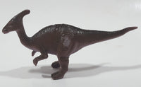 Brown Parasaurolophus  4 1/2" Long Dinosaur Toy Figure