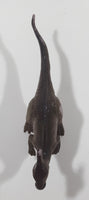 Brown Parasaurolophus  4 1/2" Long Dinosaur Toy Figure