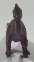 Brown and Purple Parasaurolophus 4 1/2" Long Dinosaur Toy Figure