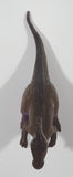 Brown and Purple Parasaurolophus 4 1/2" Long Dinosaur Toy Figure