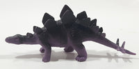 S.H. Black and Purple Stegosaurus 5" Long Dinosaur Toy Figure