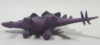 S.H. Black and Purple Stegosaurus 5" Long Dinosaur Toy Figure