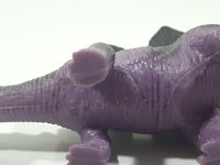 S.H. Black and Purple Stegosaurus 5" Long Dinosaur Toy Figure