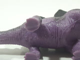 S.H. Black and Purple Stegosaurus 5" Long Dinosaur Toy Figure