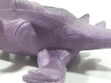 S.H. Black and Purple Stegosaurus 8" Long Dinosaur Toy Figure