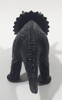 S.H. Black Triceratops 4 1/8" Long Dinosaur Toy Figure