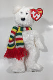2005 Ty Beanie Babies Flurry The Bear 8" Stuffed Plush Toy New with Tags