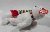 2005 Ty Beanie Babies Flurry The Bear 8" Stuffed Plush Toy New with Tags