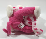 2005 Ty Beanie Babies Romeo & Juliet Pink Hugging Bears 6" Stuffed Plush Toy New with Tags