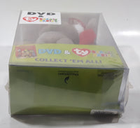 2008 Ty Beanie Babies Dreamworks Shrek The Third DVD and Donkey Character 7" Stuffed Plush Toy New in Plastic