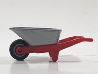 Vintage 1974 Geobra Playmobil Wheel Barrow Toy Figure Accessory