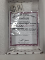 The Ashton Drake Galleries Handful of Innocence 4 1/2" Tall Infant Baby Doll in Pink Blanket with COA in Box