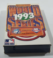 Major League Baseball Home Video 1993 World Series Toronto Blue Jays vs Philadelphia Phillies VHS Cassette Tape