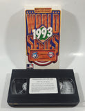 Major League Baseball Home Video 1993 World Series Toronto Blue Jays vs Philadelphia Phillies VHS Cassette Tape