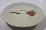 Rare Vintage GDA Limoges France le Boeuf rouge 5" Tea Cup Saucer Plate