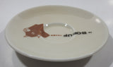 Rare Vintage GDA Limoges France le Boeuf rouge 5" Tea Cup Saucer Plate