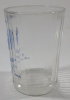 Vintage 1955 Kiwanis International Medicine Hat Club Kids Kamp Elkwater Lake 3 3/4" Tall Glass Cup