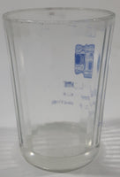 Vintage 1955 Kiwanis International Medicine Hat Club Kids Kamp Elkwater Lake 3 3/4" Tall Glass Cup