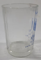 Vintage 1955 Kiwanis International Medicine Hat Club Kids Kamp Elkwater Lake 3 3/4" Tall Glass Cup