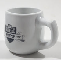 White Castle System Restaurant 'Buy em by the Sack' White 2 7/8" Tall Ceramic Coffee Mug Cup with Ash Tray Bottom