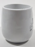 White Castle System Restaurant 'Buy em by the Sack' White 2 7/8" Tall Ceramic Coffee Mug Cup with Ash Tray Bottom