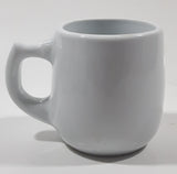 White Castle System Restaurant 'Buy em by the Sack' White 2 7/8" Tall Ceramic Coffee Mug Cup with Ash Tray Bottom