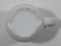 White Castle System Restaurant 'Buy em by the Sack' White 2 7/8" Tall Ceramic Coffee Mug Cup with Ash Tray Bottom