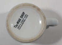 The Mug Shop Walnut Creek Railroad Station Dining Car & Saloon 3 1/2" Tall Heavy Stoneware Coffee Mug Cup